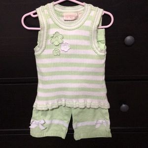 The Children’s Place 2-pc Stripe Knit Top & Pants